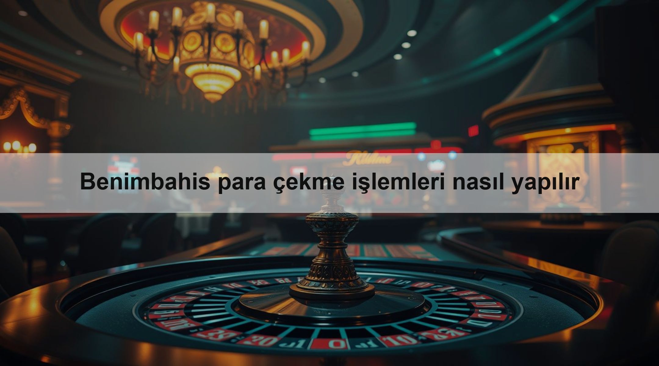 Benimbahis para çekme işlemleri nasıl yapılır