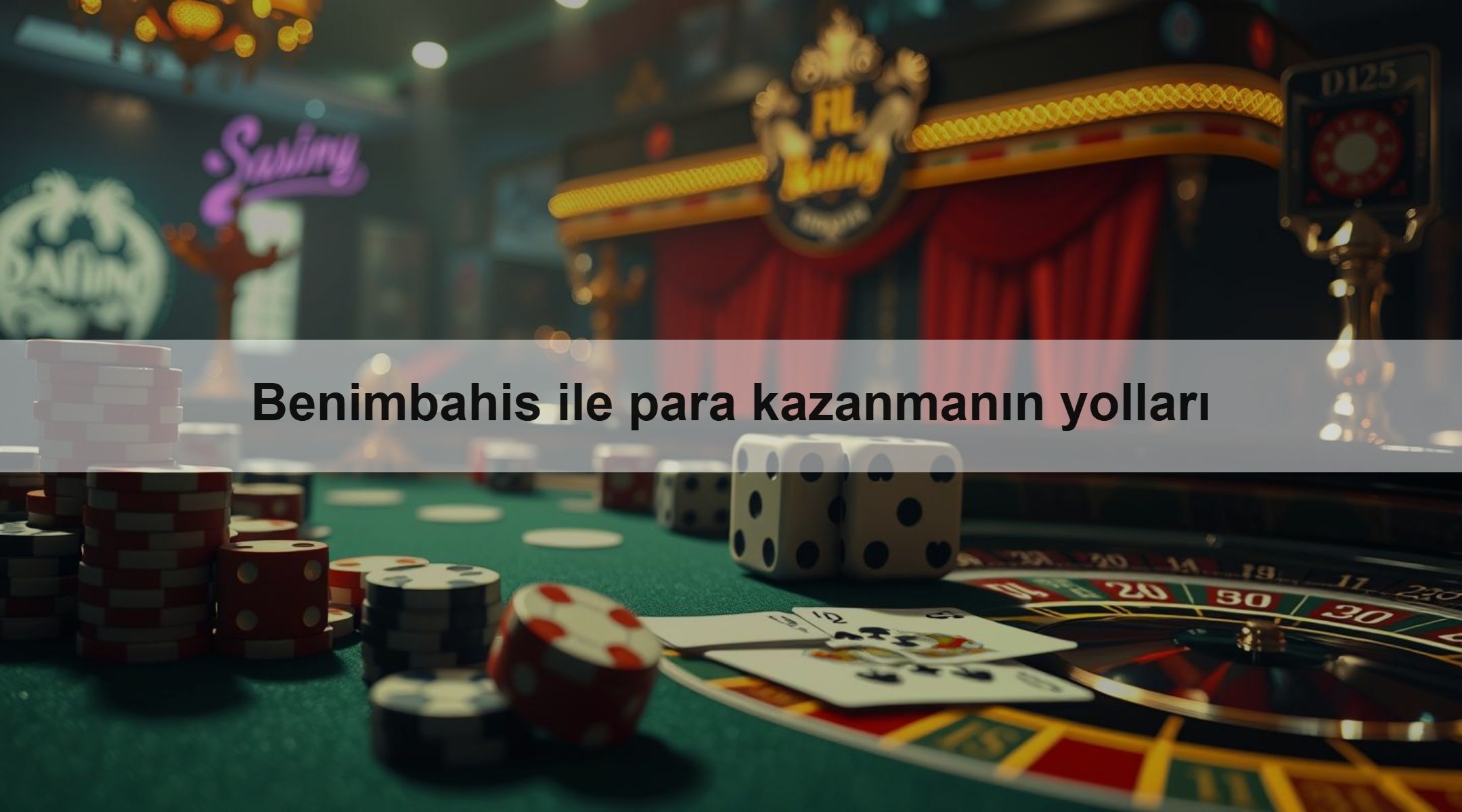 Benimbahis ile para kazanmanın yolları